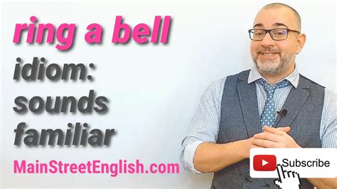 English Idioms Ring A Bell Youtube