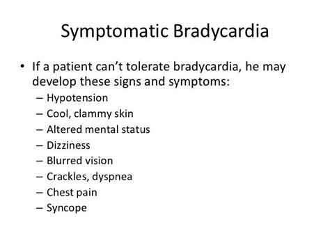 Sinus Bradycardia