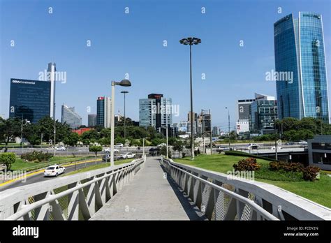 San Isidro District In Lima City Peru Stock Photo 93734333 Alamy