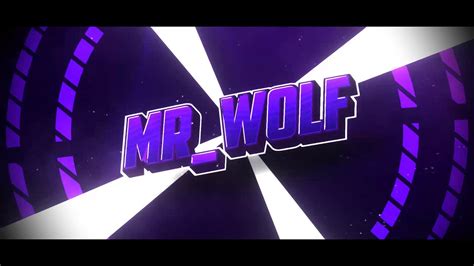 Mrwolf моё новое интро Youtube