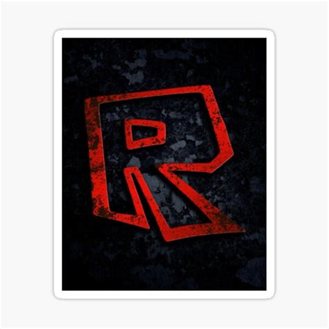 Neon Red And Black Roblox Logo