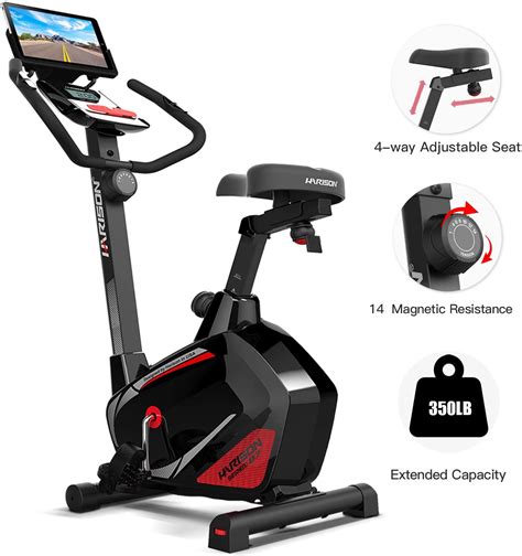 Harison Stationary Upright Exercise Bike With Magnetic Resistance Indoor Bike Workouts Indoor