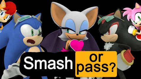 Smash Or Pass With Shadow And Sonic Part 1 Youtube