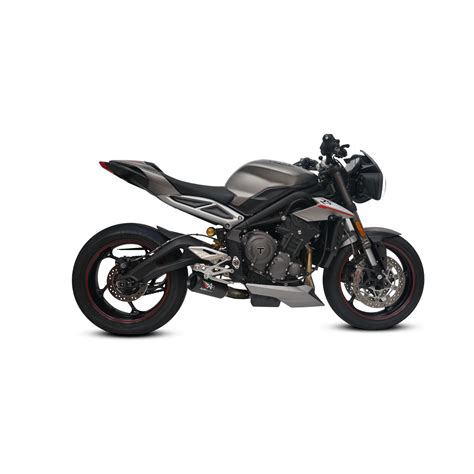 I have it on a 2014 triumph street triple, its a bit high pitch, but so easy to replace i literally put it on for a few days whenever i'm itching. TRIUMPH STREET TRIPLE 765 DE-CAT EXHAUST SYSTEM