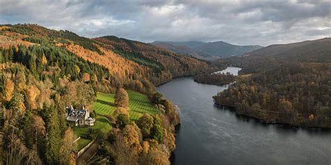 Loch Tummel In Autumn Photograph By Dave Bowman Fine Art America