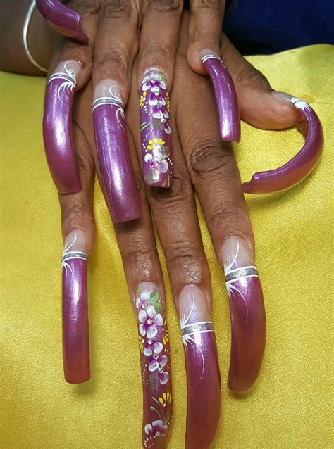 long curved nail designs atika nanda