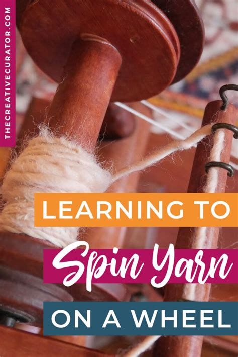Learning To Spin On An Ashford Spinning Wheel Spinning Yarn Fiber