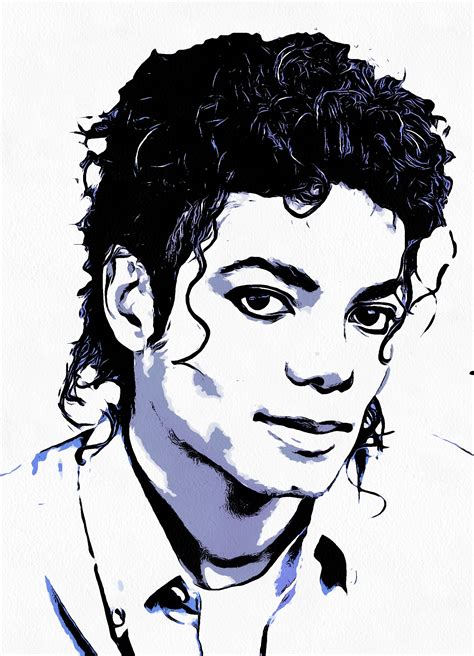 Michael Jackson Drawing Pictures At Getdrawings Free Download