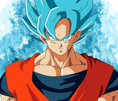 Imagenes De Goku Ssj Dios Azul Gokú Fase Dios Goku Pelo Azul Personajes De Goku Dragones