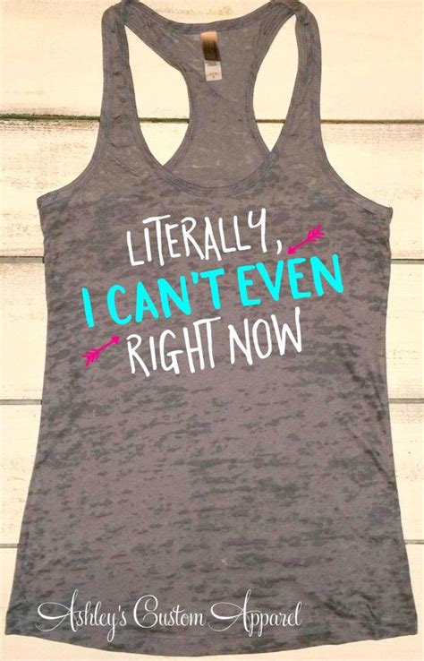 Funny workout funniest workout shirts. Cant Even Tank Funny Workout Tank Shirts with Sayings ...