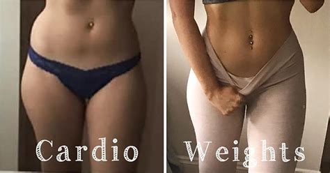 Cardio Vs Weights Weight Loss Transformations Popsugar Fitness