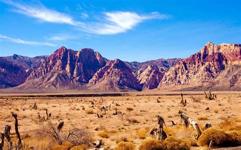 Beautiful Desert Mountains In Nevada География
