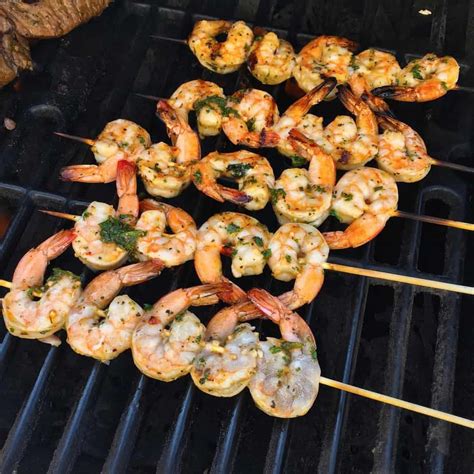 Remove shrimp from marinade, reserving marinade. Marinated Grilled Shrimp | Norine's Nest