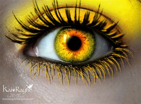 Yellow Iris Eyes