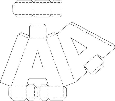 Resultado De Imagen Para Moldes De La S Letras 3d Grandes Letras 3d