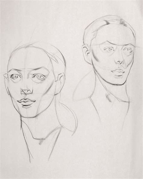 Drawing Sketch Sketching Female Face Drawing Face Drawing Reference