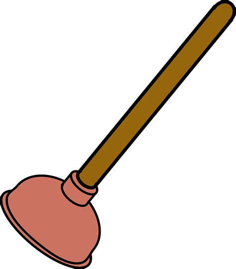 Download Plunger Toilet Plumber Royalty Free Vector Graphic Pixabay