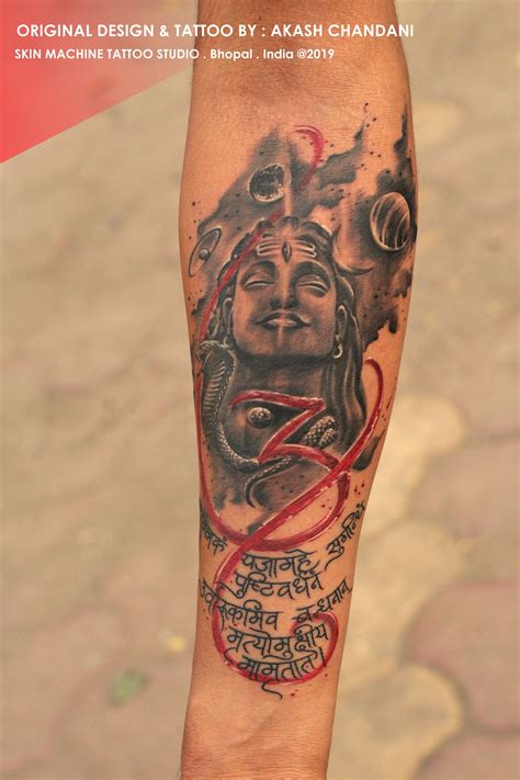 We are a team of professional designers and illustrators specializing in personalized tattoo designs. Contemplation of Lord Shiva, Tattoo designed by: Akash Chandani Skin Machine Tattoo Studio ...