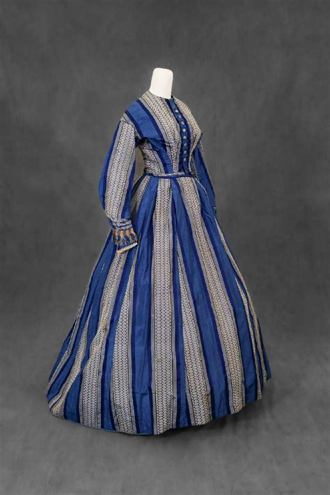 Clothing And Textiles The Vibrant Dresses Of The 1860s New Canaan