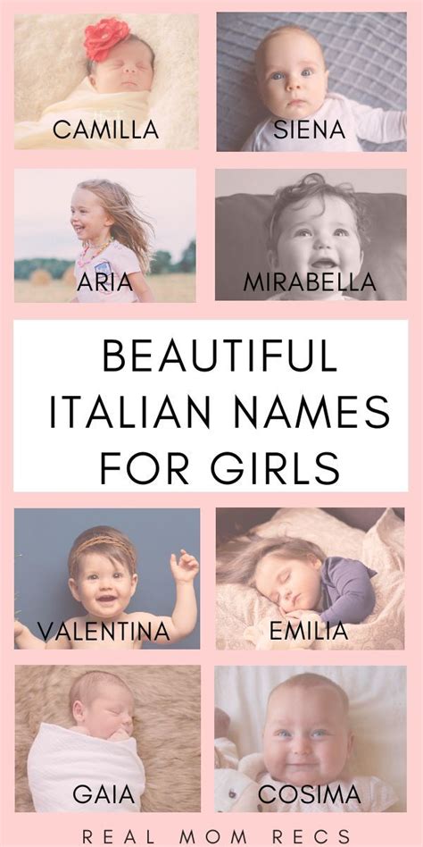 Beautiful Italian Girls Names For Your Baby Girl If You Love Baby Girl
