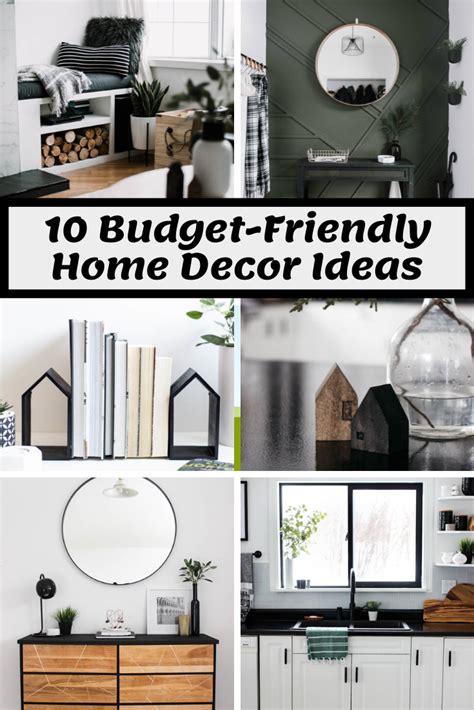 10 Budget Friendly Home Decor Ideas