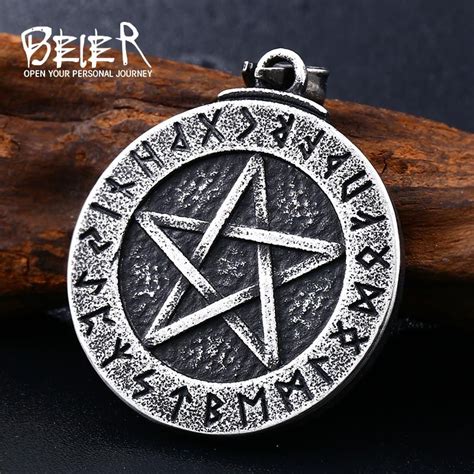 See more ideas about wiccan, pagan, wiccan magic. Norse Viking Large Rune Pentacle Pendant Pentagram Jewelry ...