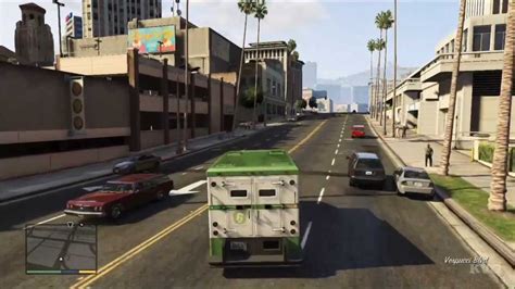 Grand Theft Auto 5 Armored Truck Driving Gameplay Hd