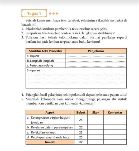 Jawaban Bahasa Indonesia Kelas Xi Halaman 11 Tentang Teks Prosedur