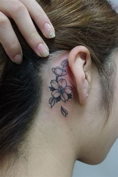 60 Pretty Designs Of Ear Tattoos 2022