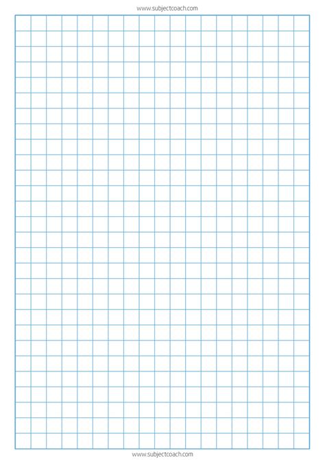 1 Cm Grid Paper Printable A4 Grid Paper Printable