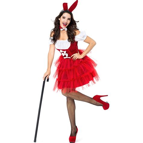 Hot Bunny Girl Rabbit Costumes Women Cosplay Sexy Halloween Adult
