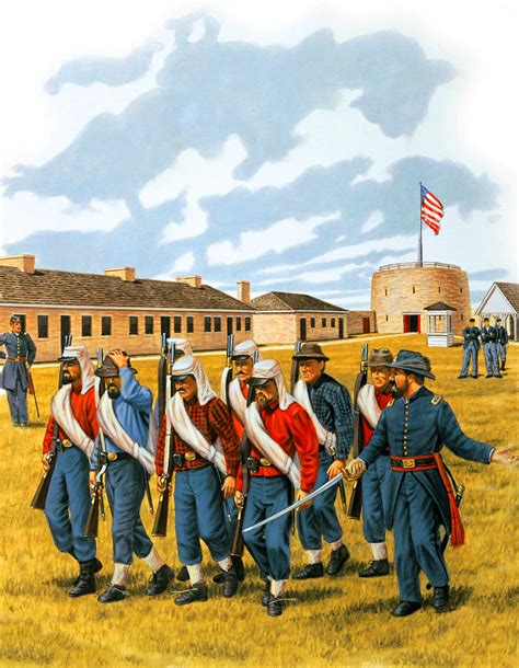 Training Of The 1st Minnesota Fort Snelling 1861 Military Art
