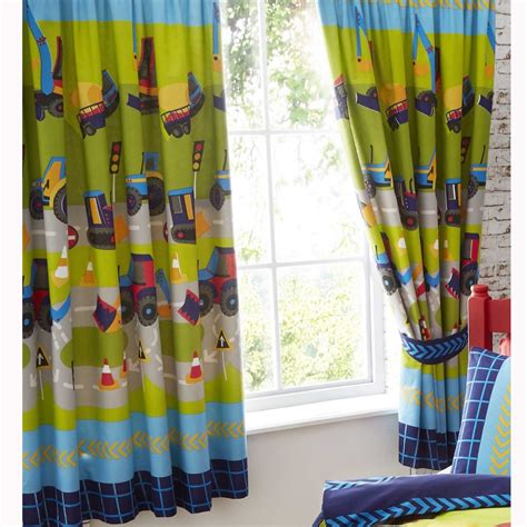Boys Generic Bedroom Curtains Various Designs Available In 54 And 72