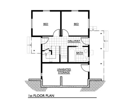 Cottage Style House Plan 2 Beds 1 Baths 1000 Sqft Plan 890 3