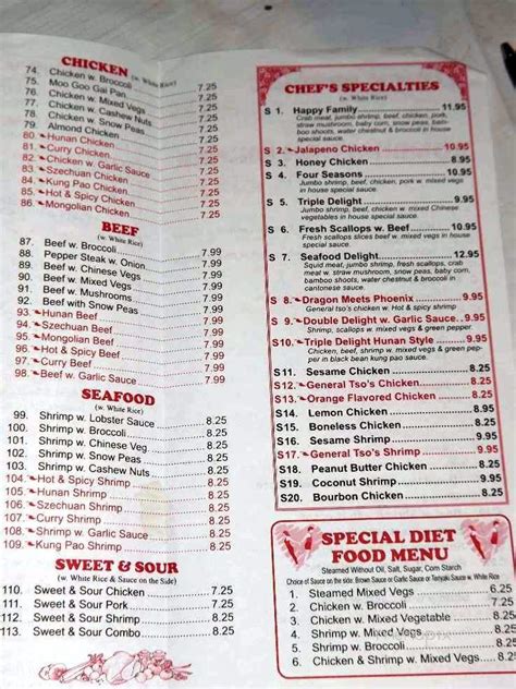 Excellent fresh food with friendly service. Menu of Sunrise Chinese Restaurant in Abilene, TX 79605