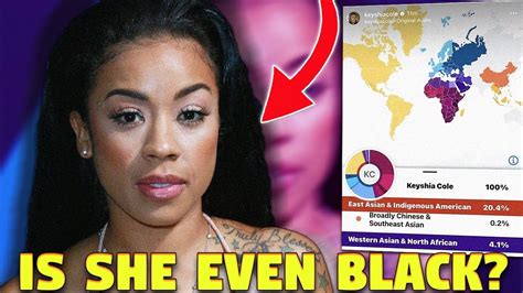 Keyshia Cole Is So Excited Shes Mixed Race After Receiving Her