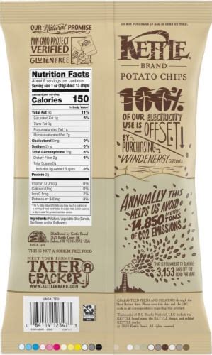 kettle brand unsalted potato chips 8 5 oz kroger