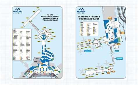 Melbourne Airport Maps J Design