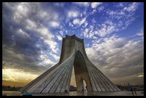 Azadi Tower Explore Azadi Tower Tehran Iran Hdr Flickr