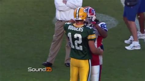Aaron Rodgers To Marshawn Lynch Id Light You Up Now Youtube