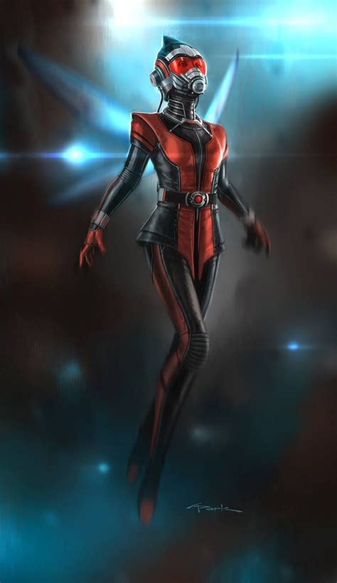 Wasp Concept Art By Andy Park Marvel Wasp Marvel Concept Art