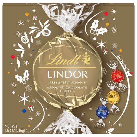 Save On Lindt Lindor Christmas Assorted Chocolate Truffles Candy T