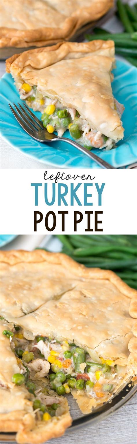 ¼ cup butter, melted (or margarine). Turkey Pot Pie | Recipe | Food recipes, Food, Leftover turkey recipes