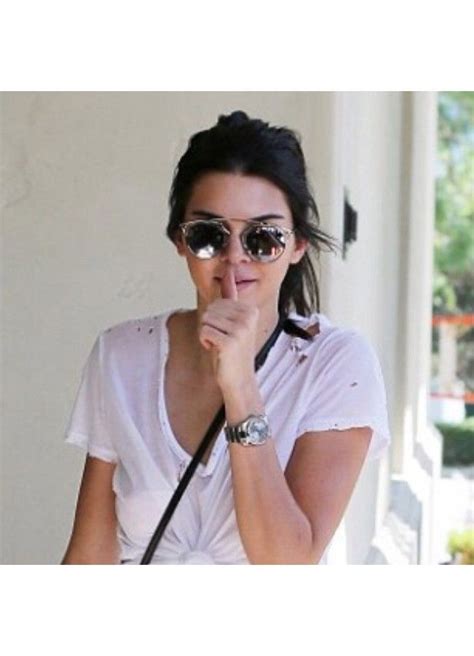 Kendall Jenner Style Thin Bar Flat Top Celebrity Sunglasses Celebrity