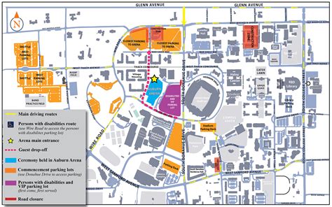 33 Auburn University Campus Map Maps Database Source