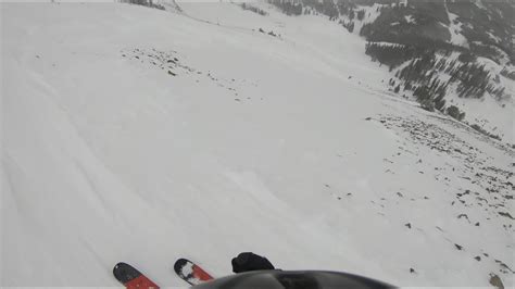 Skiing A Triple Black Diamond At Big Sky Montana Youtube