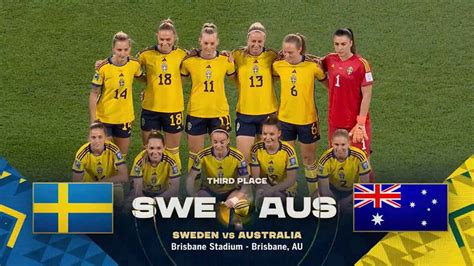 sweden vs australia full match replay fifa women s world cup 2023