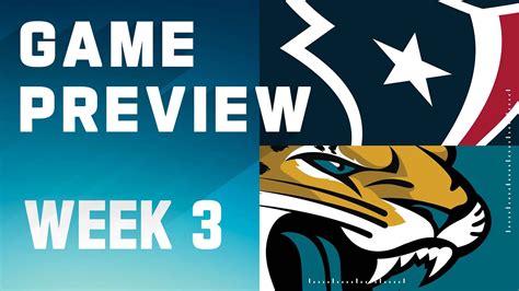 Houston Texans Vs Jacksonville Jaguars 2023 Week 3 Game Preview