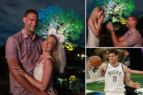 Bucks Brook Lopez Gets Engaged To Girlfriend In Adorable Disney World