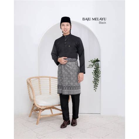 Buy 2022 Baju Melayu Moden Regular Fit Cekak Musang Teluk Belanga